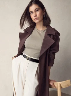 Noir/doré - Ceinture N. Premium Made In Italie en Cuir