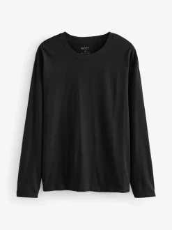 Noir/gris à carreaux - Ensemble pyjama manches longues 100% coton