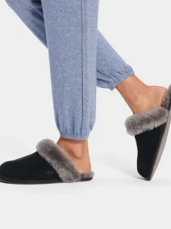 Noir/Gris - Chaussons UGG Scuffette All