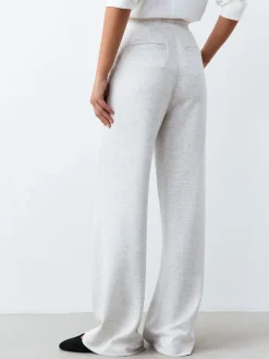 Noir/Gris - Joggings jambe large en jersey 2 Pack