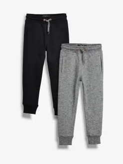 Noir/Gris - Lot de 2 joggings (3-16ans)