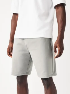 Noir/Gris - Lot de 2 shorts en jersey à poche zippée