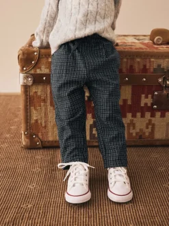 Noir/Gris - Pantalons élégants à enfiler (3mois à7ans)