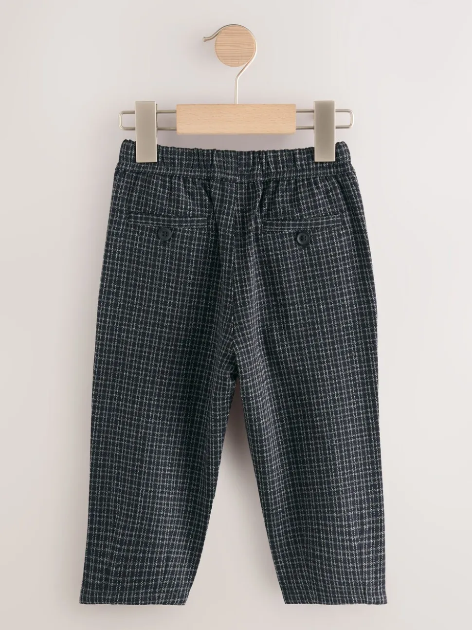 Noir/Gris - Pantalons élégants à enfiler (3mois à7ans)