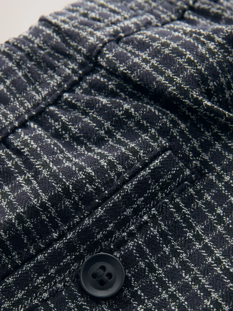 Noir/Gris - Pantalons élégants à enfiler (3mois à7ans)