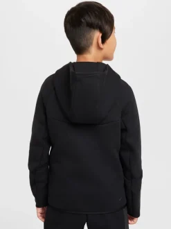Noir/Gris - Sweat à capuche zippé Nike Tech Fleece