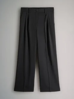 Noir/Gris - The Set lot de 2 pantalons plissés amples