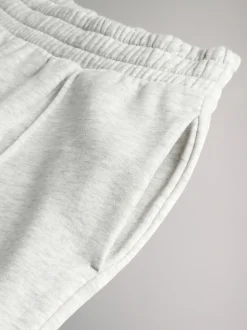 Noir/Gris - The Set lot de 2 Joggings Jambe large à plis nervurés