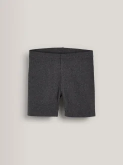 Noir/gris chiné - 2{Paquet de shorts de vélo (3-16ans)