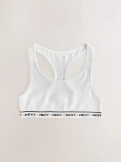 Noir/Gris/Blanc - Lot de 3 hauts courts dos de coureur (5-16 ans)