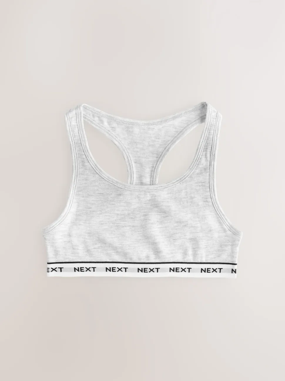 Noir/Gris/Blanc - Lot de 3 hauts courts dos de coureur (5-16 ans)