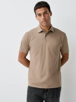 Noir/Gris/Neutre - Polo en jersey Manches courtes 3 Pack