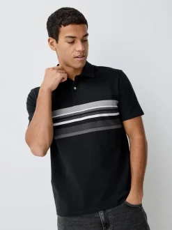 Noir/Gris/Neutre - Polo en jersey Manches courtes 3 Pack