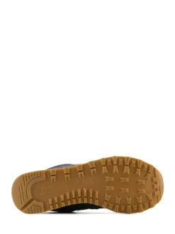 Noir/imprimé léopard - New Balance 574 Trainers