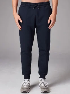 Noir/Marine - Lot de 2 Joggings Coupe ajustée à dos brossé
