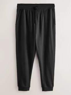 Noir/Marine - Ourlets resserrés - Lot de 2 pantalons de jogging ouverts Loopback Soft Touch