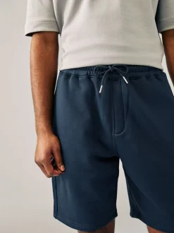 Noir/Marine - Short en jersey en tissu doux 2 Lot