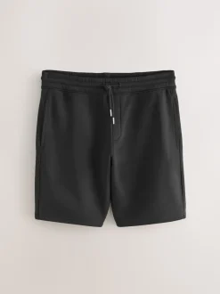 Noir/Marine - Short en jersey en tissu doux 2 Lot