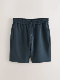 Noir/Marine - Short en jersey en tissu doux 2 Lot