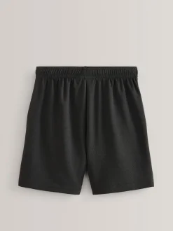 Noir/Marine - Shorts de sport (3-16ans)