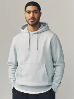 Noir/Marine/Gris Marl - Lot de 3 sweats à capuche en jersey
