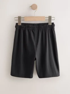 Noir/Noir - Short de sport léger 2 Pack (3-17ans)