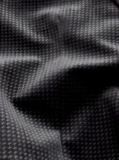 Noir/Or - Ajustement régulier - Blazer en velours à motifs