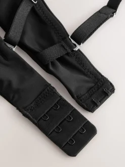 Noir/Praline Nude - Lot de 2 soutiens-gorge lissants sans armatures A-E push-up rembourrés