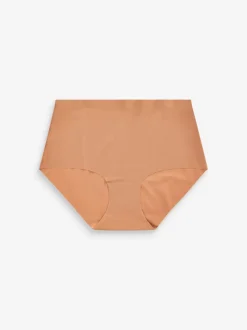 Noir/praline nude/chocolat nude - Lot 3 culottes invisibles et confortables
