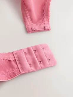 Noir/Rose - Soutien-gorge en dentelle DD+ 2 Pack