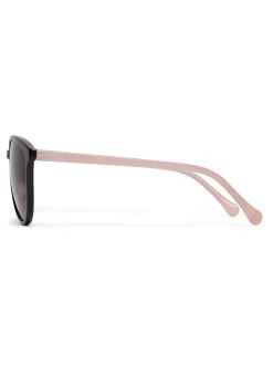 Noir/Rose - Ted Baker Lunettes de soleil classiques pour les yeux ronds