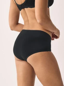 Noir/Rose pâle Nude/Blanc - Culotte en coton riche 5 Pack