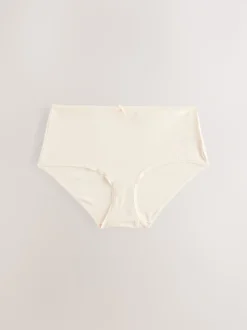 Noir/Rose pâle Nude/Blanc - Culotte en coton riche 5 Pack
