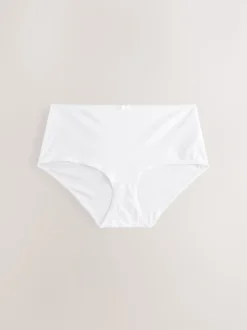 Noir/Rose pâle Nude/Blanc - Culotte en coton riche 5 Pack