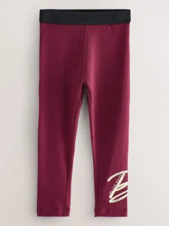 Noir/Rouge - Baker by Ted Baker Leggings 3 Lot