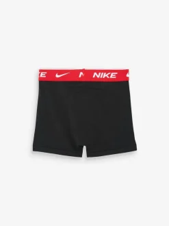 Noir/Rouge - Lot de 3 boxers Nike garçon