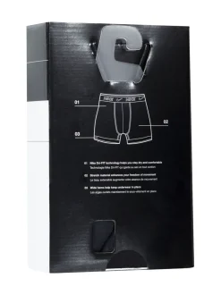 Noir/Rouge - Lot de 3 boxers Nike garçon