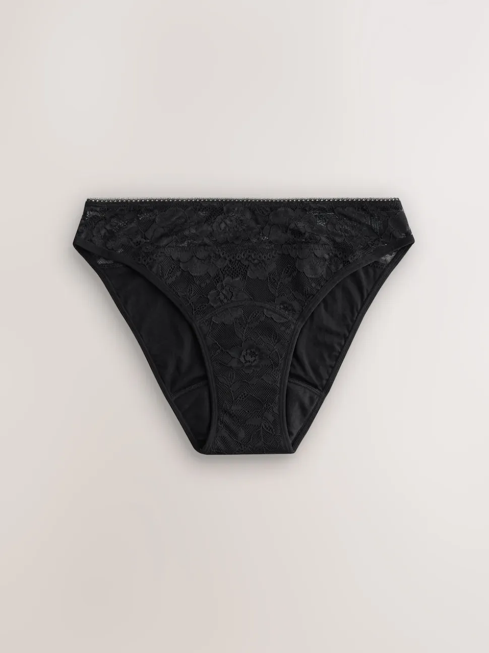 noir/rouge baie - Lot de 2 slips All Over en dentelle à débit moyen