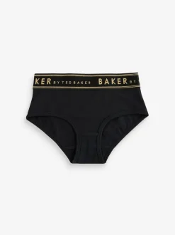 noir/rouge baie - Lot de 3 slips Baker by Ted Baker