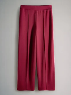 Noir/rouge foncé - Lot de 2 Joggings Coupe droite en modal The Set