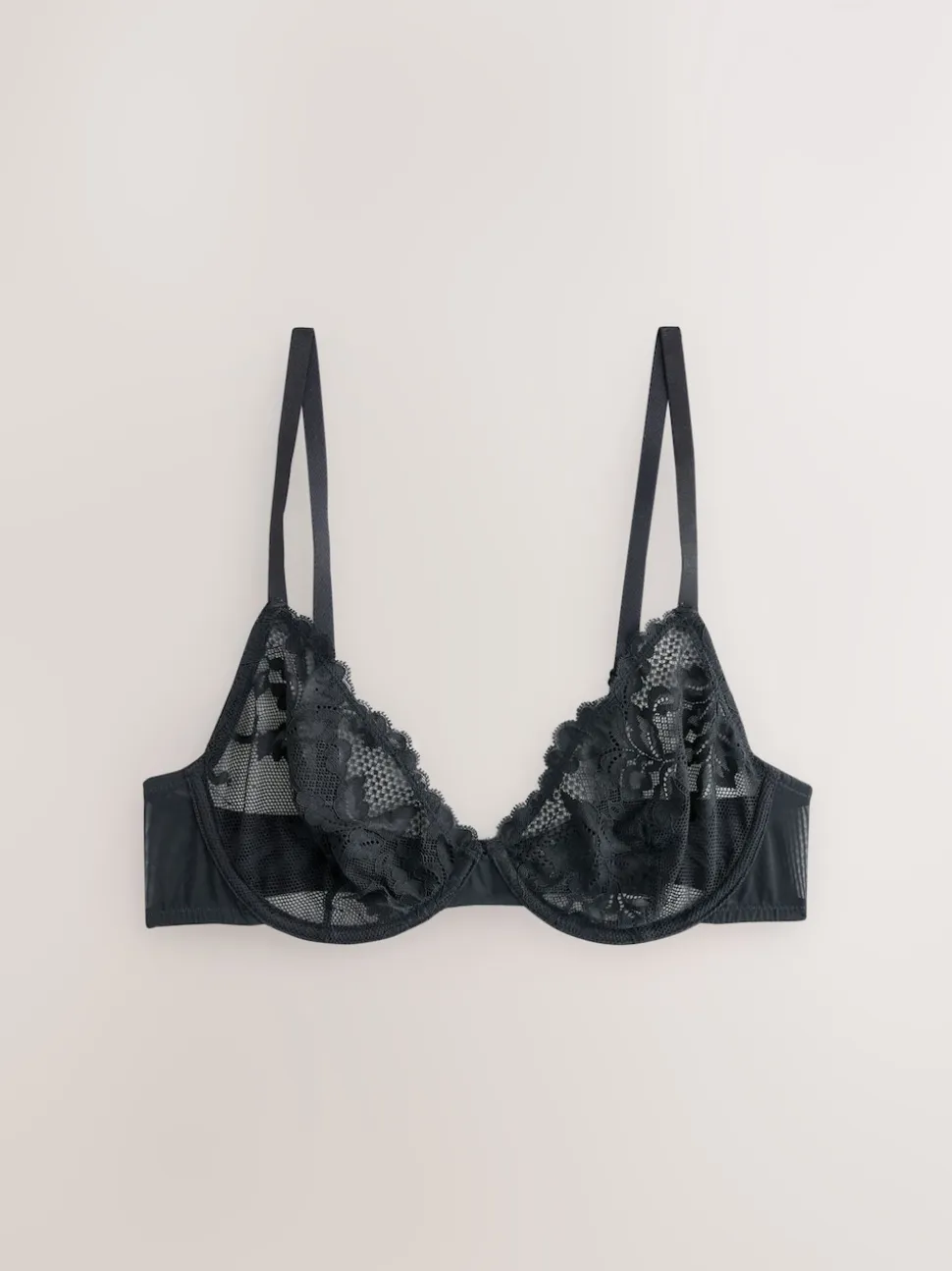 Noir/Rouge/Crème - Paquet de soutiens-gorge en dentelle 3