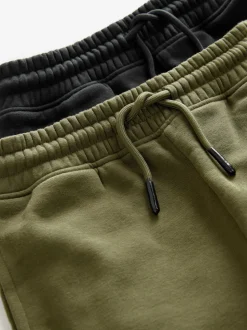 Noir/Vert - Lot de 2 joggings cargo (3-16ans)