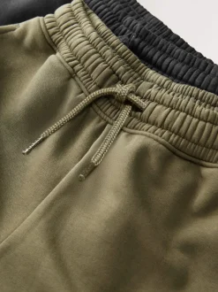 Noir/Vert - Lot de 2 joggings cargo (3-16ans)