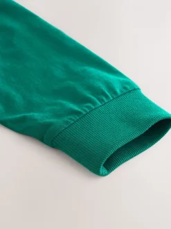 Noir/Vert/Blanc - Lot de 3 pyjamas tissés à carreaux (3-16ans)