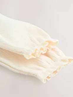 Nœud bleu - Ensemble body et collants à manches longues en velours côtelé pour bébé (0mois-2ans)