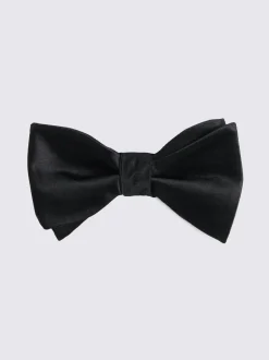 Nœud papillon MOSS en soie à nouer