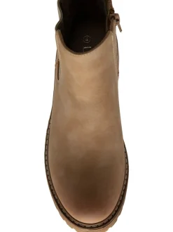 Nude - Bottines Lotus zippées Chelsea