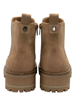 Nude - Bottines Lotus zippées Chelsea