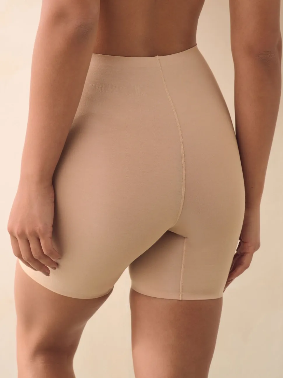 Nude - Culotte de coton mélangé de qualité supérieure avec contrôle de l'abdomen