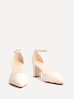 Nude - Linzi Leona Closed Back Court Block talons